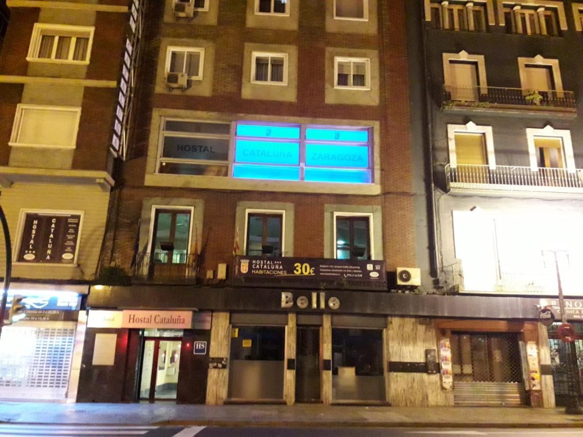 Hostal Cataluna Zaragoza Kültér fotó